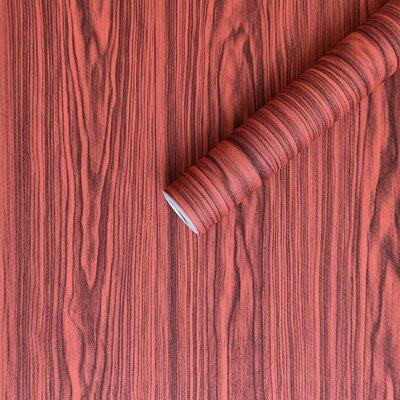Самоклеюча плівка 0,45х10м х 0,07мм Коричневе дерево